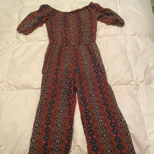 Off the shoulder jumpsuit